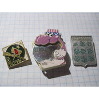 3 значка/78 с рубля!