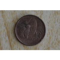 Италия 10 чентезимо 1935 с 1 руб