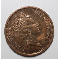 Гибралтар, 2 пенса, 1995 год