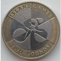 Гибралтар 2 фунта 2019 г. Островные игры. Велоспорт