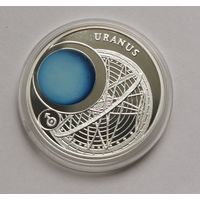 10 рублей 2012 г. Уран . С рубля.