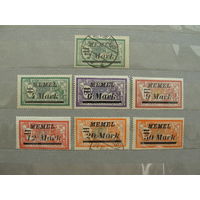 Продажа коллекции с 1 рубля! Почтовые марки Мемель 1922г. (Клайпеда) Авиапочта РЕДКОСТЬ.