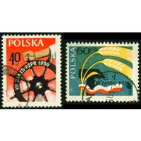 Съезд объединенной польской рабочей партии Польша 1959 год 2 марки