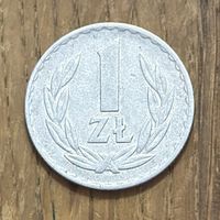 1 Злотый Польша 1974г.