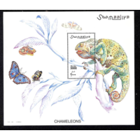 Сомали 2001 Фауна Земноводные Рептилии Хамелеоны  MNH