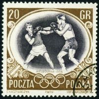 Олимпийские игры Польша 1956 год 1 марка