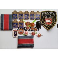 С 1 рубля. Значки. Шеврон. Эмблемы.