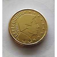 Люксембург 10 евроцентов, 2009 из официального набора BU
