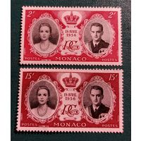 Монако 1956 Свадьба Принцессы и Принца
