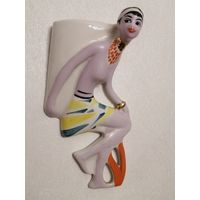 Статуэтка Гвинея . Коростень. Кашпо