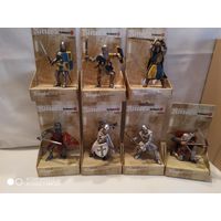 Шляйх(Schleich),фигурки людей,Исторические воины(набором 7 единиц)
