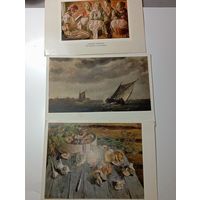 Открытки живопись  с рубля .