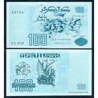 Алжир 100 динаров 1992 год, UNC