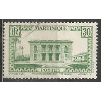 Мартиника. Императорский дворец. 1933г. Mi#134.