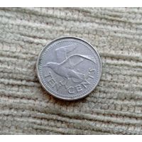 Werty71 Барбадос 10 центов 1995 Птица Чайка