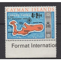 Кайманы 1969 ** марка из серии, Британские колонии