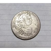 РЕДКИЙ Орт (18 грошей) 1677 года SB "Щит вогнутый" Ян III Собеский.САМАЯ НИЗКАЯ ЦЕНА!!!