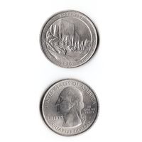 25 центов США 2010 Йосемитский национальный парк (Калифорния)  P