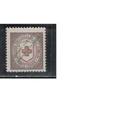 Португалия-1916,(Мих.2)  * ,  Стандарт, Служебные , Красный Крест, Надп.(одиночка, каталог=120 е)