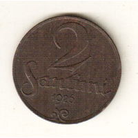 Латвия 2 сантим 1926