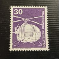 Марка ФРГ - вертолет