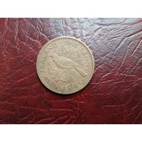 1 пенни Новая Зеландия 1961 г.