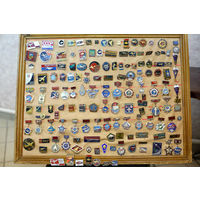 140 оригинальных знаков по ВВС СССР и ГА СССР. Много редких с международных авиа выставок и авиа салонов.