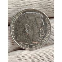 5 марок 1936 год.А Берлин.aUnc.