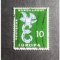 Марка Германия 1958 год Европа СЕРТ
