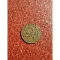 Польша, 5 грошей 1930 г.