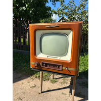 Телевизор Белорусь 4 1958 года выпуска!!!