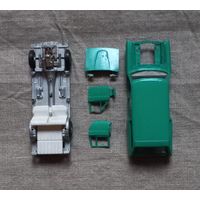 С рубля Модель Волга Газ-24-02  сделано в СССР на запчасти масштаб 1/43