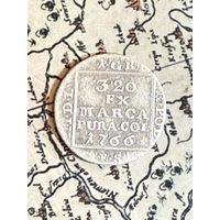Грош 1776. Хороший в блеске.