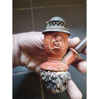 Старинная трубка жидовка. Редкость18-19 в.