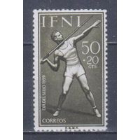 [11] Испанские колонии.Ифни 1959. Спорт.Легкая атлетика. MNH