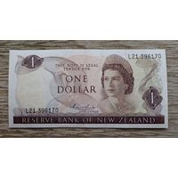 Werty71 Новая Зеландия 1 доллар 1968 - 1975 банкнота
