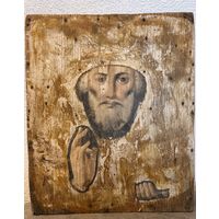Икона старинная Николая Чудотворца. Распродажа коллекции!!!