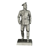 Статуэтка Николай II Олово