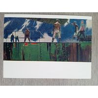 Соцреализм. Митревиц. Над Дауговой. Новый мост