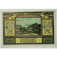РАСПРОДАЖА!!! - ГЕРМАНИЯ КОМУННА АЛЬТЕН и ФРАУЭНБРЕЙТЮНГЕН (ТЮРИНГИЯ) 50 пфеннигов 1921 год (четвёртый сюжет) - UNC!