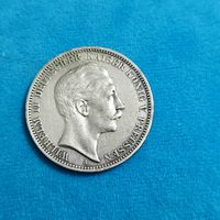 3 марки (1910 г.) Вильгельм 2. Пруссия.Серебро.Состояние.