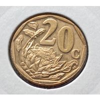 ЮАР. 20 центов 2016 года. (*).