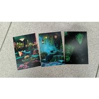 Календарики карманные 2025  3 шт интерьер