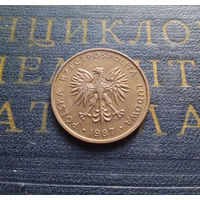 5 злотых 1987 Польша #08 XF