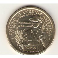 1 доллар 2026 г. Агроном Норман Борлоуз.