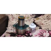 Измельчитель - пошёл дым + чаша Scarlett шестерёнки