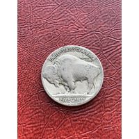 США 5 центов бизон никель