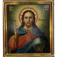 Господь Вседержитель. Центральная Россия, XIX/XX век. 31х35 см.