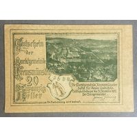 Нотгельд Австрия Кремсмюнстер , 20 геллеров 1920 год