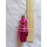 Ёлочная игрушка КОСМОНАВТ СССР 0076